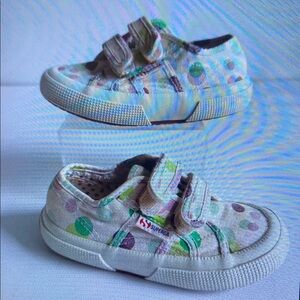 Superga Kids Polka Dot Sneakers - Multicolor
